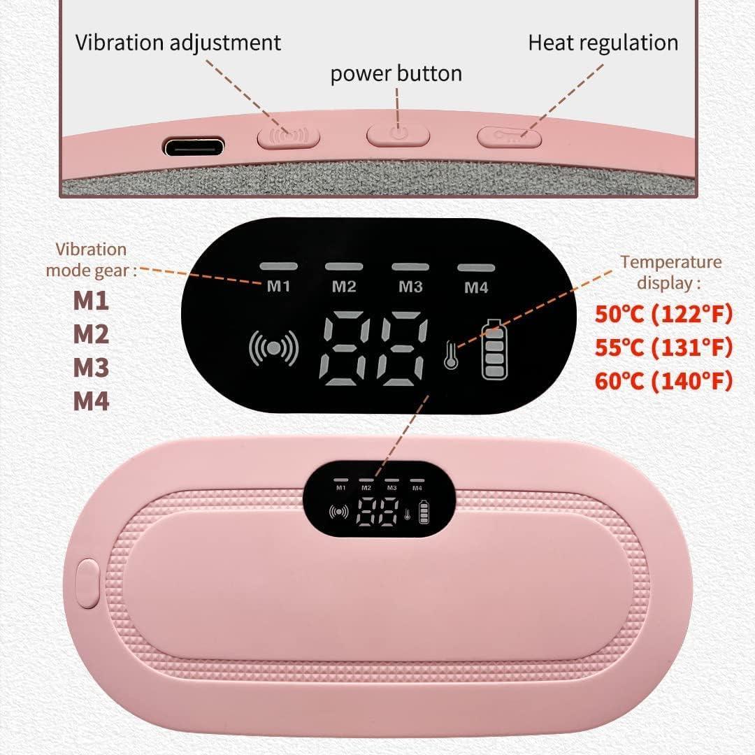 Vibrating Menstrual Heating Pad