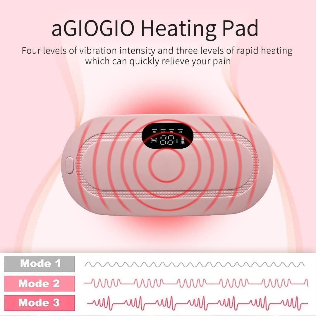 Vibrating Menstrual Heating Pad