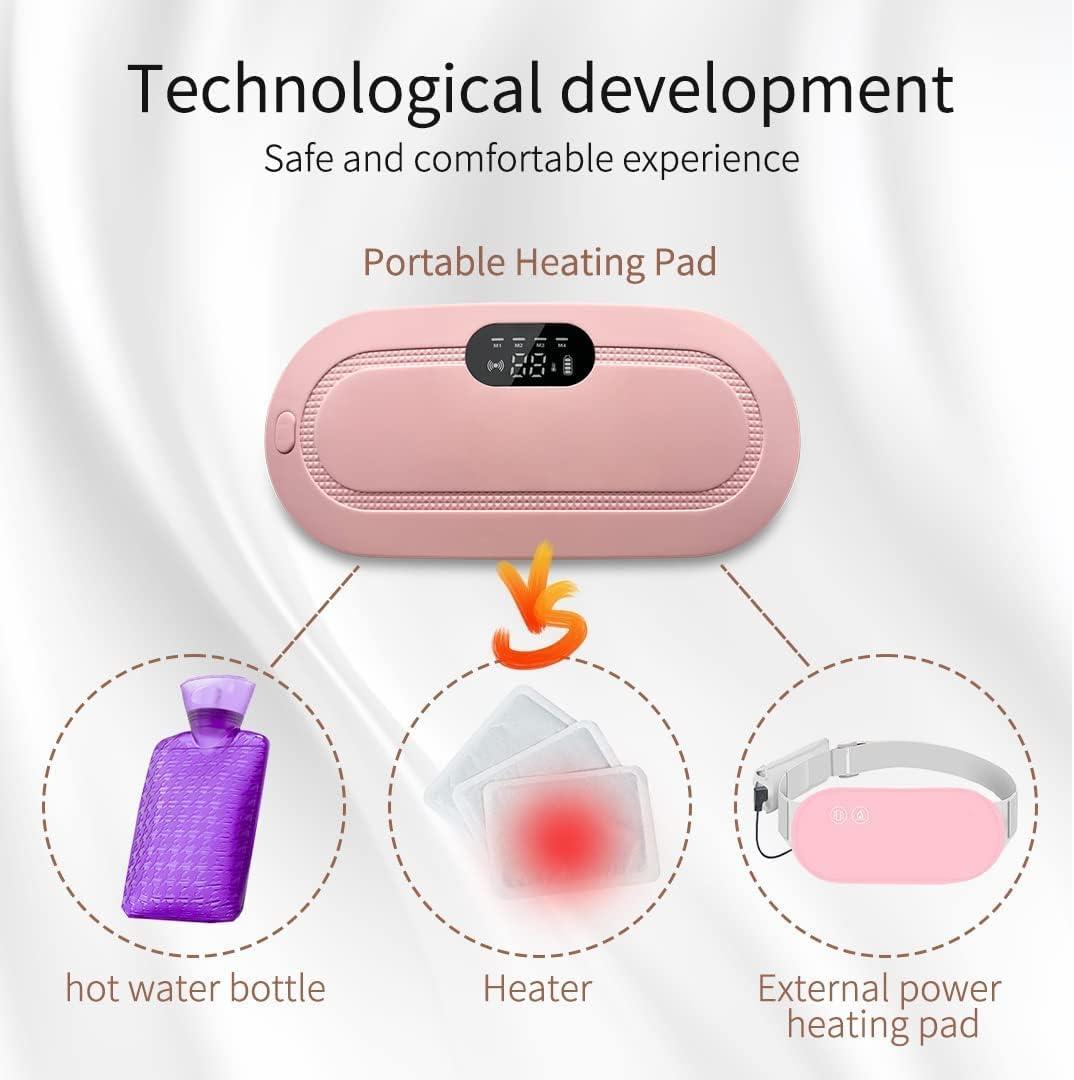 Vibrating Menstrual Heating Pad