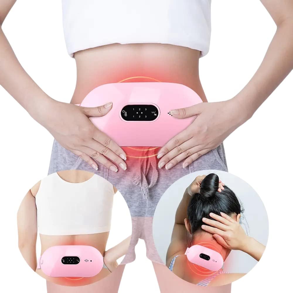 Vibrating Menstrual Heating Pad