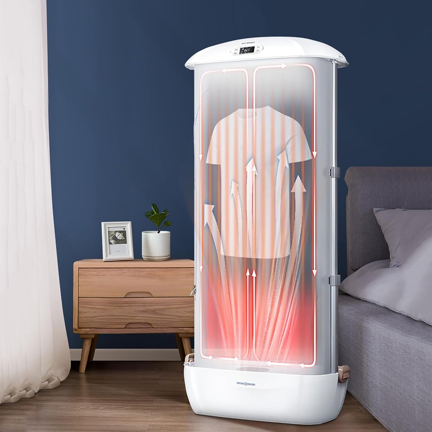 SteamCloset™ –  Antibacterial Clothes Dryer & Steam Iron Wardrobe
