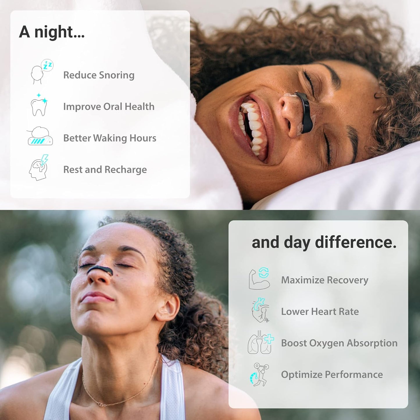 SnoreLess™ Magnetic Nasal Strip Starter Kit